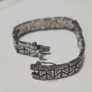 Vintage Sterling Silver Bracelet unisex